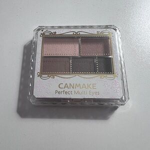 Canmake Perfect Multi Eyes 01 Eyeshadow Palette new made in Japan J-beauty